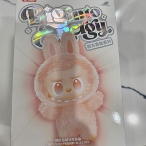 New Authentic Big into Energy Labubu Plush Pendant Blind Box